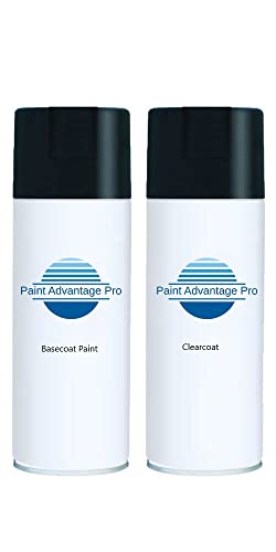 Paint Advantage Pro Paint For 37J White Out Peal Aerosol Kit One Basecoat Paint Can One Clearcoat Can