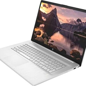 HP 17 Laptop, 17.3" HD+ Touchscreen, 12th Gen Intel i7-1255U Processor, 64GB DDR4 RAM,2TB SSD, Wi-Fi 6, Webcam, Backlit Keyboard, Fingerprint Reader, HDMI, Windows 11 Home, Silver