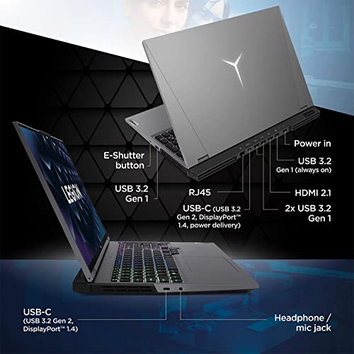 Lenovo Legion 5 Pro Gaming Laptop 16" WQXGA 2K IPS 165Hz, AMD 8-Core Ryzen 7-5800H (Beat i9-10885H), GeForce RTX 3070 8GB, RGB Backlit Keyboard, Wi-Fi 6, Windows 11 (32GB RAM | 1TB PCIe SSD)