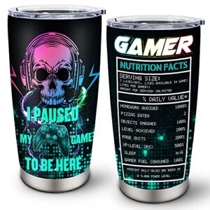 vutieso gamer gifts, gaming cup for gamers, gamers gifts for him, gamer gifts for men, gamer tumbler 20oz, gaming gifts, gamer gifts for husband dad son, cool gifts for gamers, gamer birthday gifts
