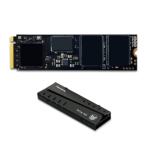 fanxiang S770 2TB PCIe 4.0 NVMe SSD M.2 2280 Internal Solid State Drive, Configure DRAM Cache, with Heatsink, Up to 7300MB/s, Perfectly Compatible with PS5