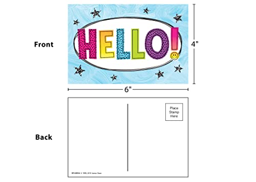 Teacher Created Resources Brights 4Ever Hello Postcards