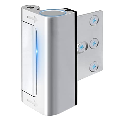 Yomisga Home Security Door Lock Reinforcement Safety Latch Extra Front Doors Security Devices Withstand 800 lbs, Anti Door Kick in Security Protector for Door Inside, Child Proof Aluminum Door Locks