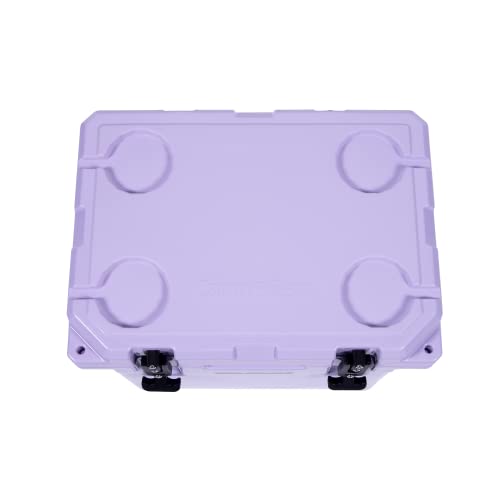 CAMP-ZERO 20L | 21.13 Quart Premium Cooler/Ice Chest with 4 Molded-in Cup Holders (Purple | Lavender)