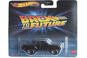 hot wheels hkc20 retro entertainment back to the future 1987 toyota pickup truck [3 years and up]