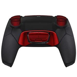 HEXGAMING ULTIMATE Controller 4 Back Buttons & Interchangeable Thumbsticks & Hair Triggers Compatible with ps5 FPS Gamepad - Black Red