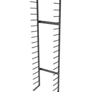 FixtureDisplays® Black Metal Blueprint Display 21X10X84" 16 Level Design Scroll Storage organizatoin Vertical 10055-NF