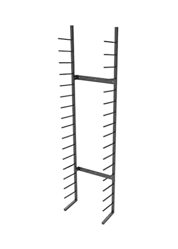 FixtureDisplays® Black Metal Blueprint Display 21X10X84" 16 Level Design Scroll Storage organizatoin Vertical 10055-NF