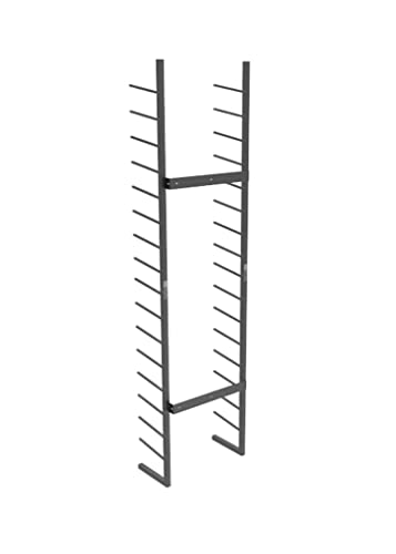 FixtureDisplays® Black Metal Blueprint Display 21X10X84" 16 Level Design Scroll Storage organizatoin Vertical 10055-NF