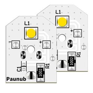 New Upgraded WR55X11132 GE Refrigerator Light Replacement Led Compatible WR55X25754 WR55X26486 WR55X30602 EAP12172918 4590213 AP6261806 PS12172918, No-Include Plastic Cover, 2PCS IN One