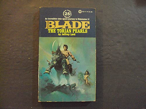 Blade The Torian Peals pb Jeffrey Lord 1st Print 1st ed 9/77