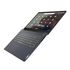 Lenovo 3i Chromebook - 2023 - Everyday Notebook - Chrome OS - 15.6" Full HD - 8GB Memory - 64GB Storage - Intel Celeron N4500 - Abyss Blue