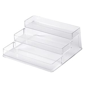 tjlss shelf organizer desktop folding rack organizer cosmetic storage rack bed folding table acrylic tray organizer