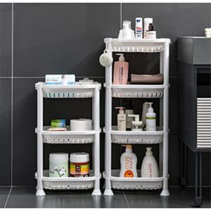 TJLSS Home Organization and Storage Kitchen Bathroom Shelf Bracket Multi-Storey Living Room Holder Storag Rack ( Color : D , Size : 82*35.5cm )
