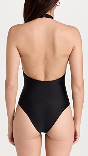 JADE Swim Women's Kenna One Piece, Black, XS