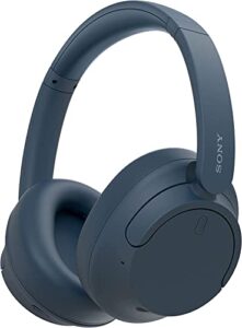 sony wh-ch720nl noise canceling wireless bluetooth headphones - built-in microphone - up to 35 hours battery life and quick charge - navy blue