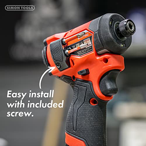 𝗠𝟭𝟮 𝗕𝗶𝘁 𝗵𝗼𝗹𝗱𝗲𝗿 𝗳𝗼𝗿 𝗠𝗶𝗹𝘄𝗮𝘂𝗸𝗲𝗲 | Slim Version | Milwaukee bit holder for M12 Surge Impact Driver | Magnetic Bit Holder for M12 | Milwaukee Tool Accessories