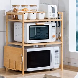 liruxun kitchen countertop storage rack multilayer adjustable shelf suitable ( color : e , size : 67cm*55cm )