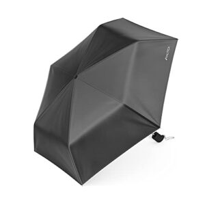 nautica 3-section auto-open auto-close umbrella - sturdy rainy day protection with ergonomic rubber coated handle