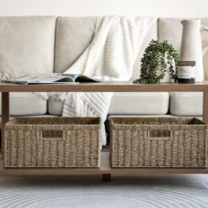 StorageWorks Seagrass Storage Baskets