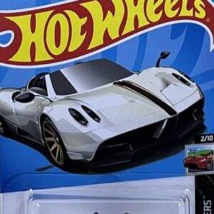 Hot Wheels - Pagani Huayra Roadster - '17 - White - HW Roadsters 2/10 - Mint/NrMint Ships Bubble Wrapped in a Box