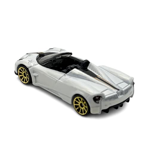 Hot Wheels - Pagani Huayra Roadster - '17 - White - HW Roadsters 2/10 - Mint/NrMint Ships Bubble Wrapped in a Box