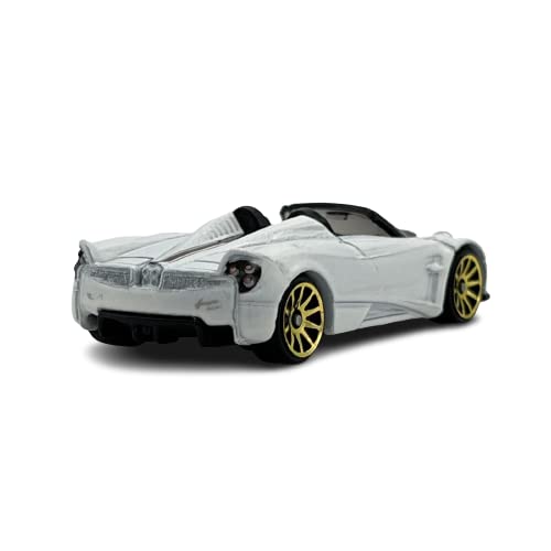 Hot Wheels - Pagani Huayra Roadster - '17 - White - HW Roadsters 2/10 - Mint/NrMint Ships Bubble Wrapped in a Box