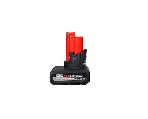 Milwaukee 48-11-2450 12V Lithium-Ion High Output 5Ah Battery 2 Pack