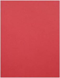 gondiane 24 sheets red cardstock paper 8.5 x 11 inches for diy cards, invitations, scrapbooking and other crafts(250gsm/92lb)