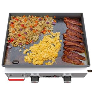 Char-Broil 463614023 22" 2-Burner Gas Tabletop Griddle, Silver