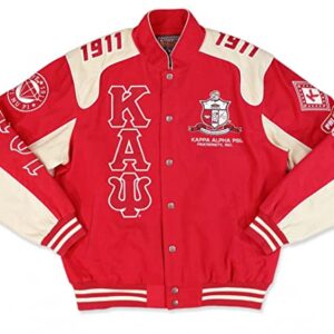 Kappa Alpha Psi M11 Twill Jacket [5XL] Crimson Red