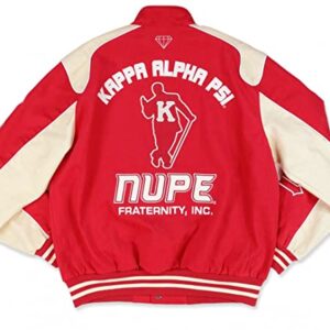 Kappa Alpha Psi M11 Twill Jacket [5XL] Crimson Red