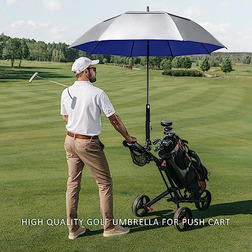 NINEMAX Large Golf Umbrella UV Protection Windproof, 62/68 Inch, UV Blocking, UPF 50+, Auto Open, Vented, Oversized Umbrella for Sun and Rain