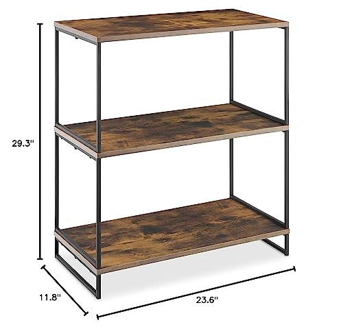 Whitmor Modern Industrial 3 Tier Shelf