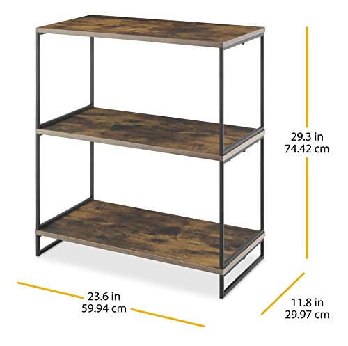 Whitmor Modern Industrial 3 Tier Shelf