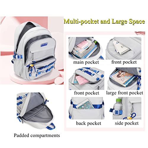 ZHANAO Girls Rolling Backpack Wheeled Backpack for Boys Trolley School Bags Kids Luggage Roller Backpack with 6 Wheels