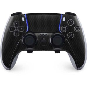 skinit gaming decal skin compatible with ps5 dualsense edge pro controller originally designed black hex design