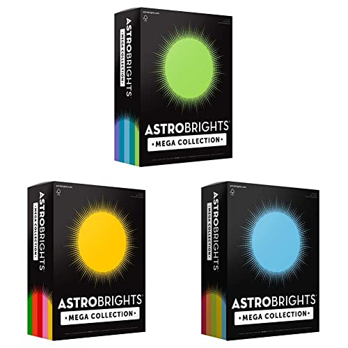 Astrobrights Mega Collection, Colored Cardstock & Astrobrights Mega Collection, Colored Cardstock & Astrobrights Mega Collection, Colored Cardstock,"Classic"