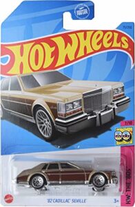 hot wheels '82 cadillac seville, hw the '80s 7/10