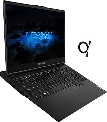 Lenovo Newest Legion 5 17.3" FHD IPS 144Hz Premium Gaming Laptop, AMD 6-Core Ryzen 5 5600H, 32GB RAM, 1TB PCIe SSD, NVIDIA GeForce GTX 1650 4GB, Backlit Keyboard, Windows 11 Pro + HDMI Cable, Black