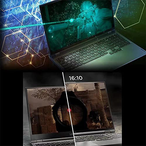 Lenovo Legion 5 Pro Gaming Laptop, 16" 165Hz QHD IPS Computer, AMD Ryzen 7 5800H 3.2GHz, 16GB RAM, 1TB SSD, NVIDIA GeForce RTX 3070 8GB GDDR6, Windows 11 Home, Grey Black, EAT Mouse Pad