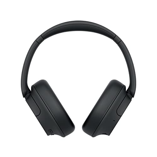 Sony WH-CH720N Noise Canceling Wireless Headphones Bluetooth Over The Ear Headset with Microphone, Black (Renewed)