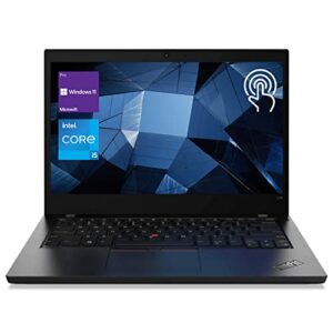 lenovo thinkpad l14 gen2 business laptop, 14" fhd touchscreen 60hz, intel core i5-1135g7, 16gb ram, 512gb pcie ssd, webcam, hdmi, wi-fi 6, windows 11 pro, black