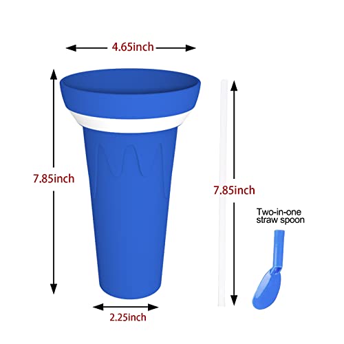 DEAR LOYEA Slushie Cup Ice Cream Maker TIK TOK Gadget Diy Smoothie Cup Cool Stuff Birthday Gifts(blue)