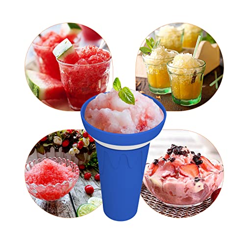 DEAR LOYEA Slushie Cup Ice Cream Maker TIK TOK Gadget Diy Smoothie Cup Cool Stuff Birthday Gifts(blue)