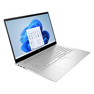 HP Envy Laptop 17 inch Touch Screen, Windows 11, i7-1255U 10Core, FHD 300Nits 100% sRGB Display, Backlit Keyboard, Thunderbolt4 USB Type-C, Wi-Fi6E, HDMI Cable (64GB RAM | 2TB PCIe SSD) (64g/2t)