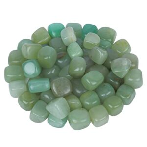 green jade natural gemstones - tumbled crystals - positive crystals - small crystals bulk - stone chakra set - healing reiki crystals - stone to decoration - smooth stones