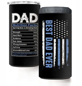 father's day gifts for dad - father's day gifts from daughter, son - dad gifts from daughter, son for fathers day - dad birthday gifts, birthday gifts for dad, funny present for dad can cooler 16 oz