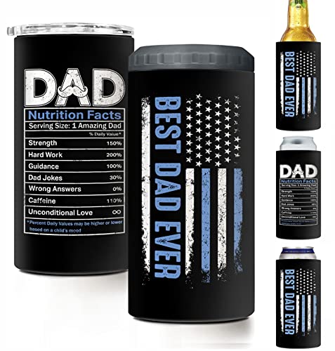 Father's Day Gifts for Dad - Father's Day Gifts from Daughter, Son - Dad Gifts from Daughter, Son for Fathers Day - Dad Birthday Gifts, Birthday Gifts for Dad, Funny Present for Dad Can Cooler 16 Oz