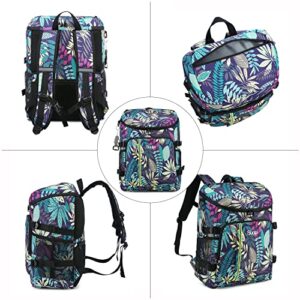 Sucipi Insulated Cooler Backpack with 4 Ice Packs 36 Cans Leakproof Soft Cooler Bag Lightweight Backpack Cooler for Picnic Fishing Hiking Camping Park Beach